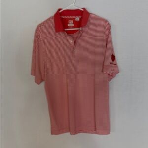 Cutter & Buck Striped Polo Shirt